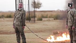 CLASSIC: 2 Turkish soldiers burnt alive by ISIS