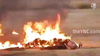 CLASSIC: 2 Turkish soldiers burnt alive by ISIS