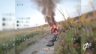 UKRAINIAN T-64  TANK DESTROYED IN RUBIZHNE