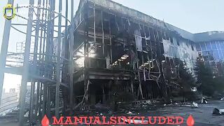 SHOPPING CENTER FULL OF DRONES DECIMATED BY RAF