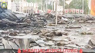 SHOPPING CENTER FULL OF DRONES DECIMATED BY RAF