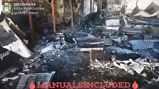 SHOPPING CENTER FULL OF DRONES DECIMATED BY RAF