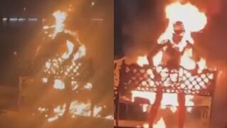 Man Self Immolates In Public Park In Vietnam