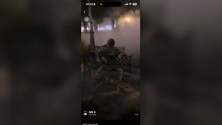 Man Self Immolates In Public Park In Vietnam