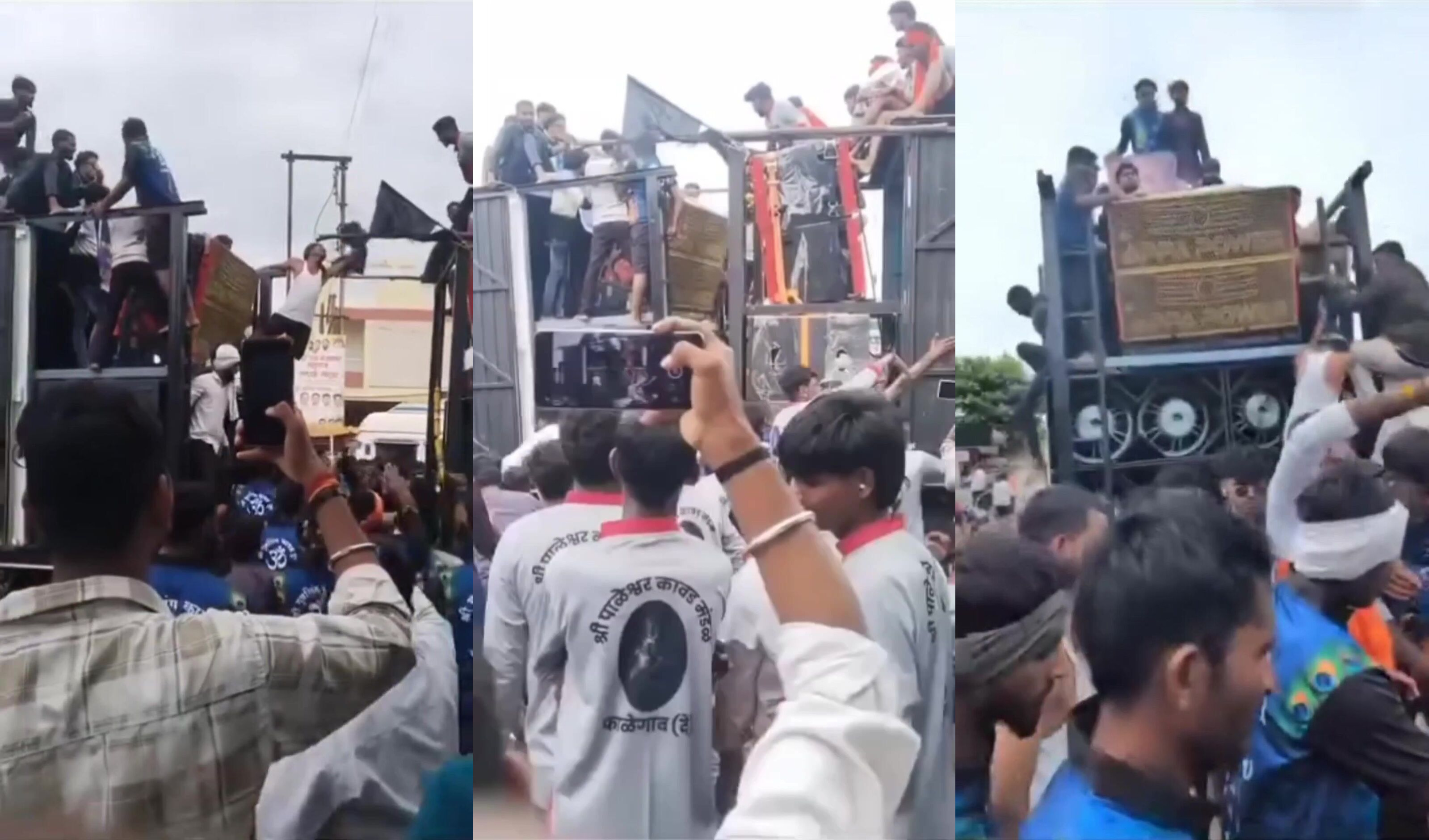 India: DJ Vehicles Collide During Kanwar Yatra, Devotee Killed