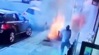 US: Queens Transformer Blows Up Spectacularly, Sky Turns Blue