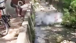 Two Guys Fights Inside Shit (Funny)