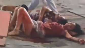Sicko Stabbed Cheating Wife, Her Lover And Himself In China