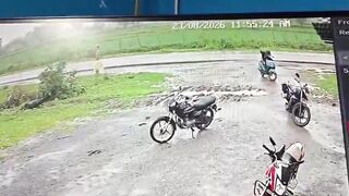 Woman Gets Killed By Lightning In India