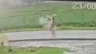 Woman Gets Killed By Lightning In India