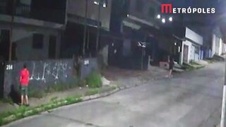 Brazil: Eduardo Gets Shot in the Head Defending Girlfriend