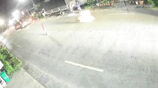 Man Gets Hit By Speeding Ambulance In Vietnam