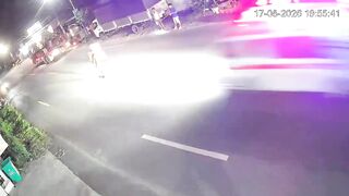 Man Gets Hit By Speeding Ambulance In Vietnam