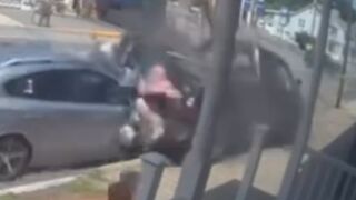 Teen Driver Sends Pedestrian Flying In Pennsylvania, USA
