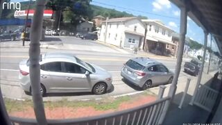 Teen Driver Sends Pedestrian Flying In Pennsylvania, USA
