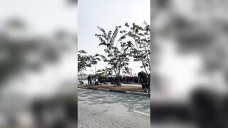 Indonesian Motorcycle Racing Championship Pile-Up