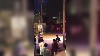 Drunk Man Gored To Death By Angry Bull In India