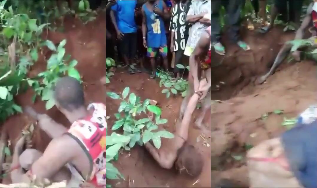 Man Buried Her Mother Alive For Money Rituals