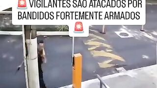 Security guard executed in robbery