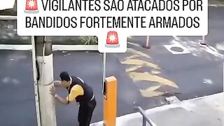 Security guard executed in robbery