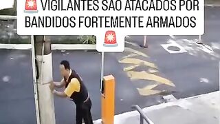 Security guard executed in robbery