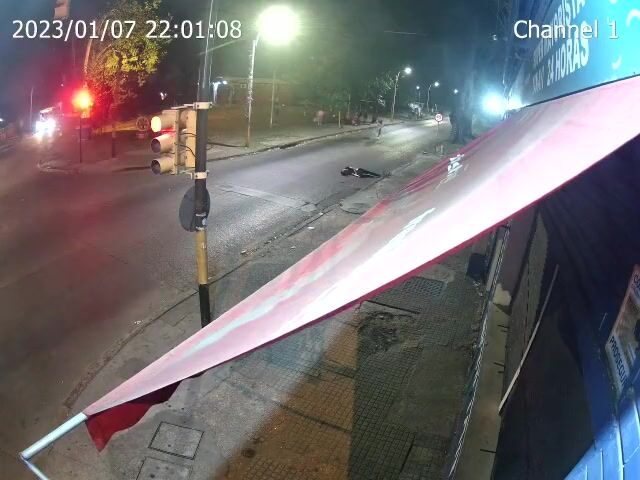 Guy runs Right into Bus (Classic Video)