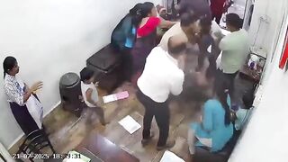 Woman Was Beaten By Guy In Sri Lanka