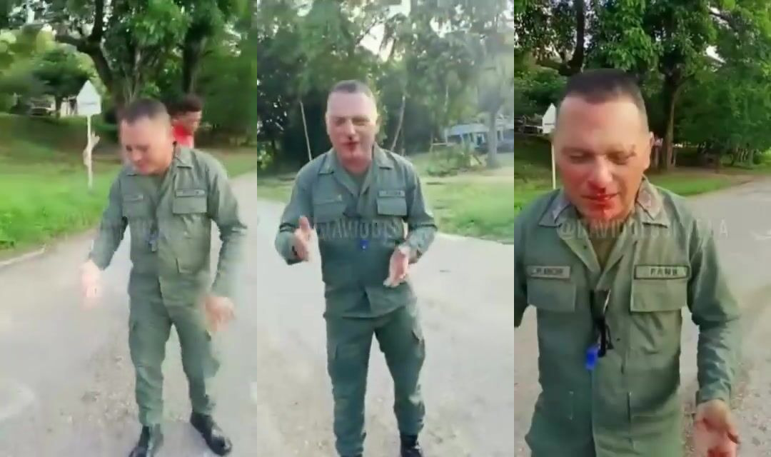 RAPIST PoliceMan Was Beaten By Two Guys In Venezuela