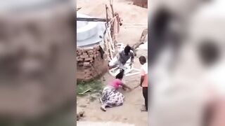 Woman Dragged By Hair, Clubbed And Kicked By Husband`s Family Members