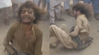 Afghan National Caught Trying To Steal A Motorcycle In Pakistan