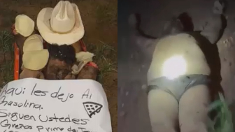 La Chapizza Sicarios Drag Murdered CDS Member By Pickup Truck In Sinaloa