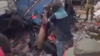 Trucker Dismembered In Multiple Vehicles Collsion
