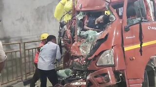 Trucker Fell Asleep, Crashed Into Tunnel Wall, Died