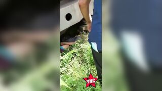 Train Split Him In Half