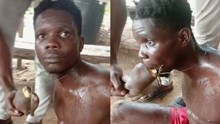 Ritualist Caught With Human Palms, Forced To Eat Them