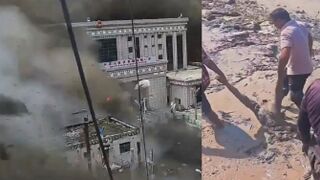 Deadly flash flood on the China-Nepal border{New Angle+Victim}