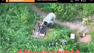 DRONE OPERATORS DESTROYING HEAVY RUSSIAN ARTILLERY