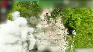 UKRANIAN SOLDIER SPAGHETTIZIED WITH A TM-62