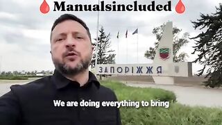 REPORTING LIVE FROM THE FRONT IN ZAPORIZHZHIA