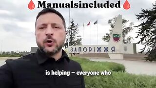 REPORTING LIVE FROM THE FRONT IN ZAPORIZHZHIA