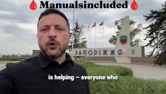 REPORTING LIVE FROM THE FRONT IN ZAPORIZHZHIA