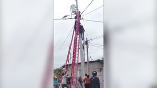 Electric Company Worker Electrocuted, Critically Injured While Fixing Wires