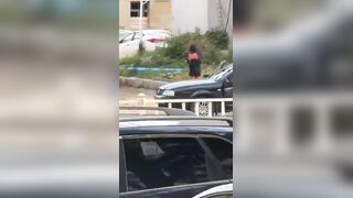 Chick Gets Stabbed By Boyfriend Inside The Car In China