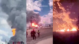 Amur petrochemical plant and Kotovsky refinery in Voronezh under Ukrainian attack.