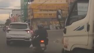 Elderly Couple Run Over By Box Truck In Vietnam, Died