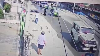 Sicario Instantly Caught After Shooting Man On Busy Road In Cartagena, Colombia