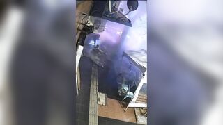 Seven Firefighters Injured Following Restaurant Explosion In Chile