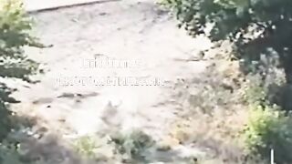 Colombian merc foot vs. IED.
