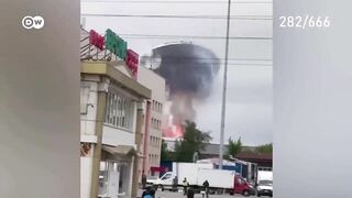 Compilation of burning pedoruzzian cities and facilities from 282/666