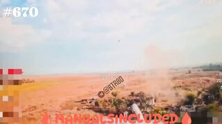 UKRAINIAN SOLDIER MAKING IT CLAP IN THE FRONT